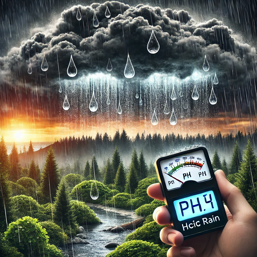 Calcul Du Ph D Une Pluie Acide Exercice Corrig