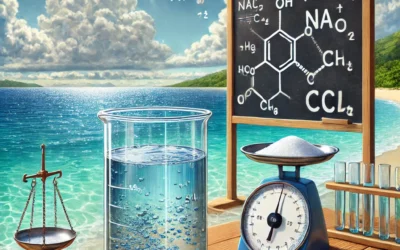 Concentration en ions dans l’eau de mer
