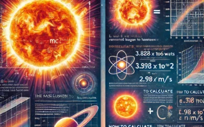 Calcul de la perte de masse du Soleil