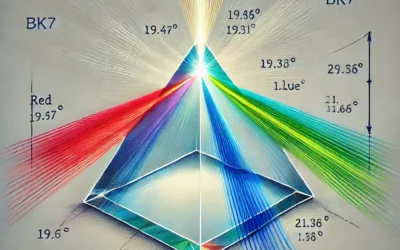 Dispersion à travers un Prisme Optique