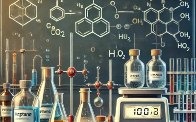 Réaction de l’Heptane avec l’Oxygène