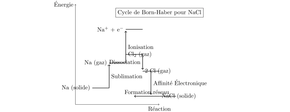 Analyse du Cycle de Born-Haber