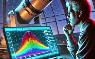 Analyse du Spectre d’Émission d’une Étoile