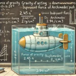 Calcul de la poussée d'Archimède