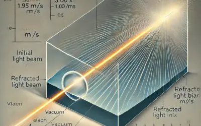 Calcul de l’indice de réfraction d’un milieu