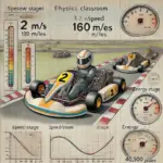 Analyse du Mouvement d'un Kart en Course