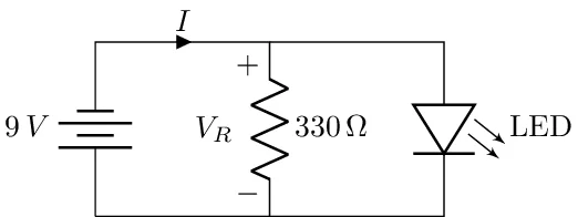 Calcul de l'Intensité dans un Circuit LED